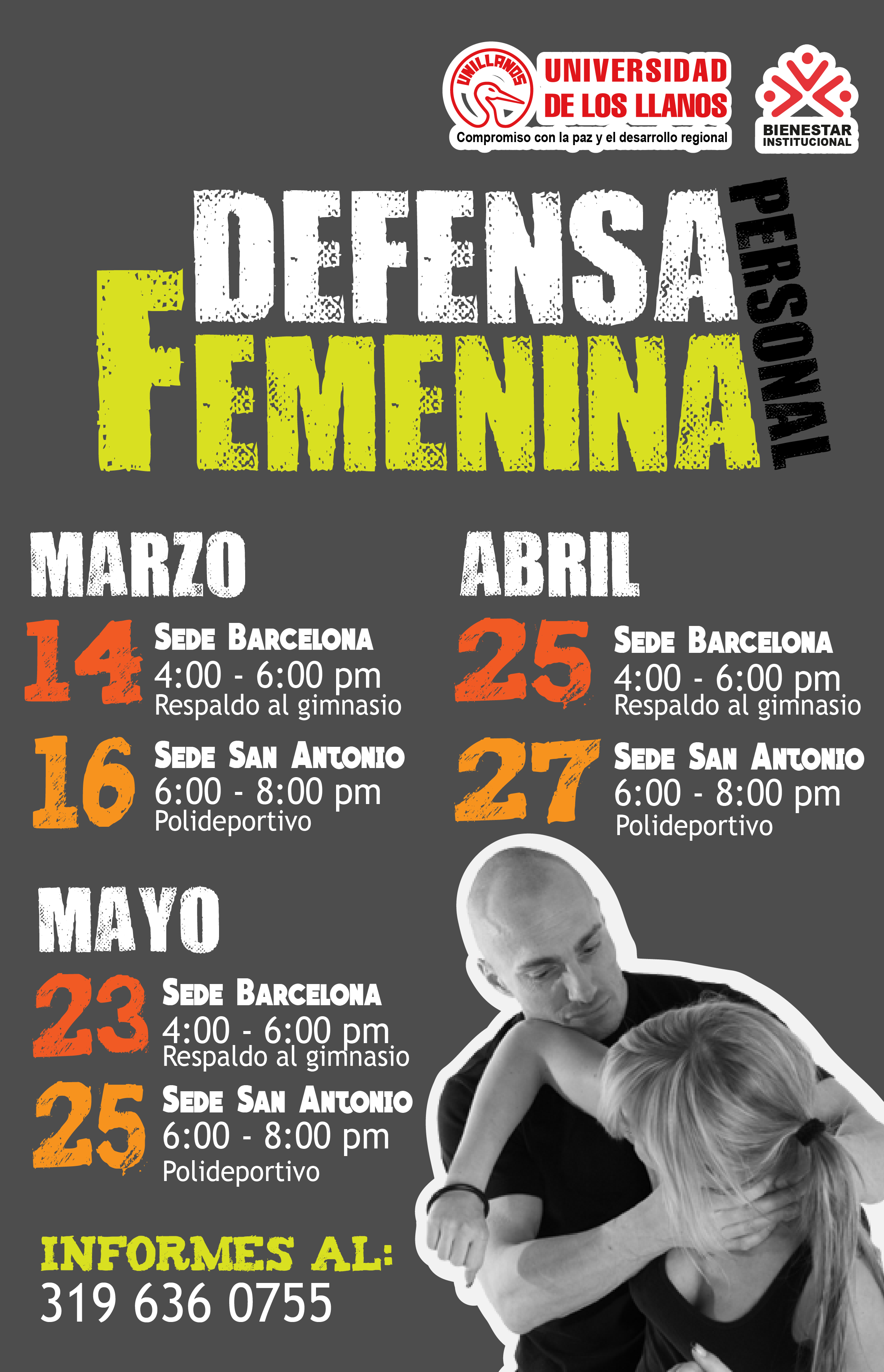 Taller de Defensa Personal Femenina