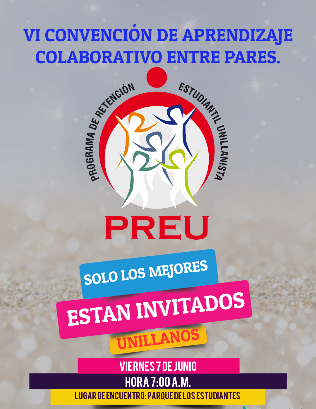 Invitación a la VI Convención de Aprendizaje Colaborativo entre Pares