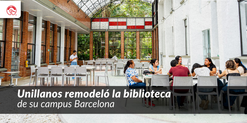 Unillanos remodeló la biblioteca de su campus Barcelona